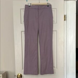 Ann Taylor Petite Soft Purple Trousers